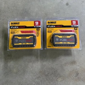 (2) Dewalt Flex Volt 9ah Batteries, Dcb609, New In Package, 20v/60v, Buying All for One Money