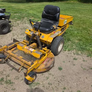 Walker Mowers Front Mount Lawn Mower with Rear Tilt Box, Mechanical Drive Deck with Gear Box, New St