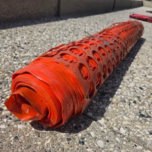 Orange Snow Fence, Used 1 Time In a Building