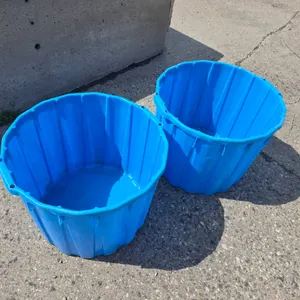 2 Blue Tubs, Buying Both for One Money