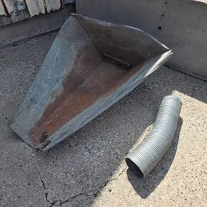 Hopper and 6” Flex Spout