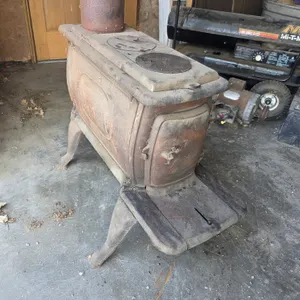 Wood Burning Stove with Misc Stack