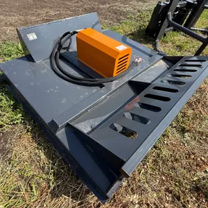 Wolverine 72” Rotary Mower, Skid Steer Mount with Hoses and Ends