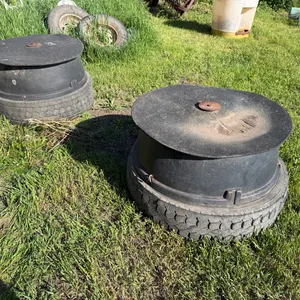 (2) Covered Livestock Mineral Feeders, Buying All for One Money