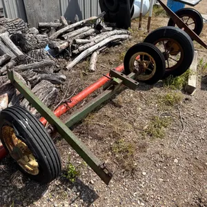 Pair Of Axels And Tires, Unknown What They Are For