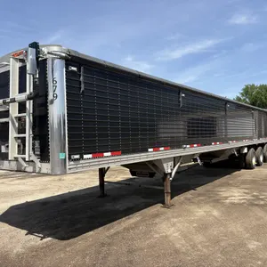 2015 Timpte Hopper Trailer, 50’x96”x72” Sides, Ag Hoppers, 23” Clearance, Lockdown Electric Power Ta