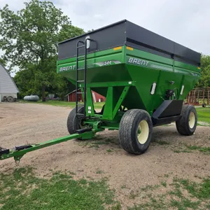 Brent 544 Gravity Box, Chute Light, Extendable Hitch, Rear Brakes (Unknown Working Condition), Side