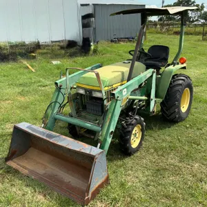 1997 JOHN DEERE 770 SN: M00770A161444 4X4 TRACTOR W/ LOADER