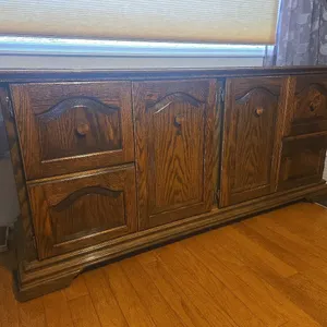 Wood Sewing Cabinet