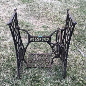 Singer metal base