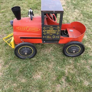 Pedal Train toy - Casey Jones Cannonball Express No. 9
