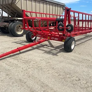 ID 3072 E Z Trail Round Bale Hauler/Feeder