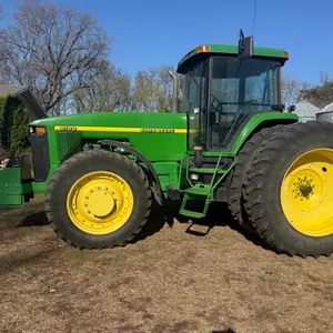 JD 8100 MFWD Tractor - 1997, Powershift, 3 Point, PTO,  Rockbox, 2,220 Hrs