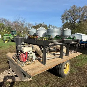 Seed Vac on Trailer