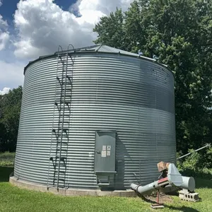Brock 30’ Diamater - 12,000 Bu Grain Bin, unloading Auger, Airation Fan,  Full Aeriation Floor- Buyer Responsible to Remove