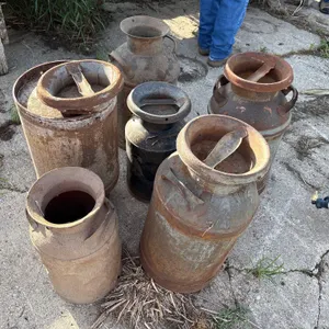 6 - Milk Cans