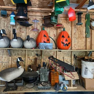 Birdhouses, Geese, Bench Ends, Misc Lawn Decor