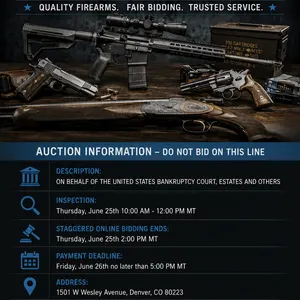 AUCTION INFORMATION-DO NOT BID ON THIS LINE