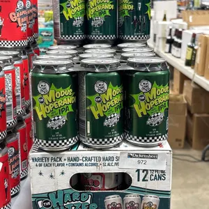 BOXES OF CANNED DRINKS, QTY (8)