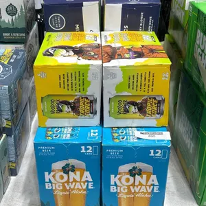BOXES OF CANNED DRINKS, QTY (8)