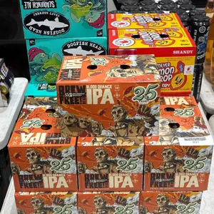ASSORTED BOXES OF CANNED BEER, QTY (19)