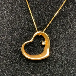 14kt Yellow Gold Heart Pendant