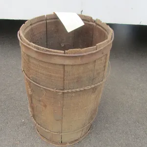 Small Wood Barrel