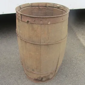 Small Wood Barrel