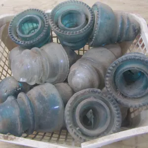 Lot Of Hemingray Glass Insulators
