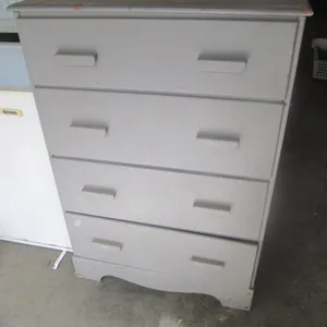 Painted Wood 4-Drawer Dresser