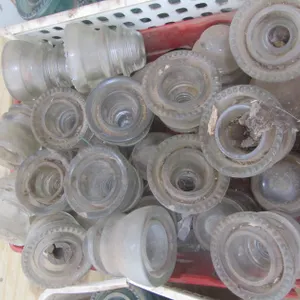 Lot Of Hemingray Clear Glass Insulators