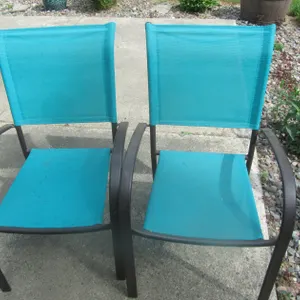 (2) Patio Chairs
