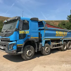 2018 Volvo FMX 420 8x4 Twin-Steer Sleeper Tipper Quad/A Dump Truck