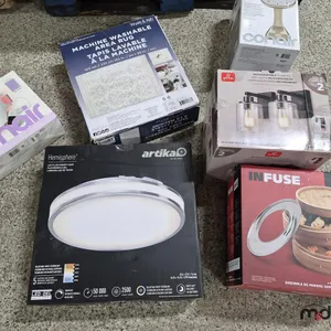 LED Therapy Mask, LED Lighting, Bamboo Steamer Set, Area Rug, Steam Iron
 UNRESERVED