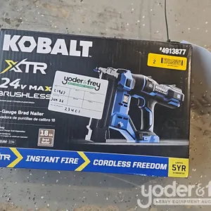 Kobalt 18 Gauge 24V Brad Nailer 