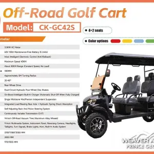 2026 CAPTOK CK-GC42S OFF-ROAD GOLF CART