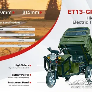 2026 SDLANCH ET13 ELECTRIC CARGO TRICYCLE
