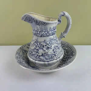 Hand Made Wash Basin and Pitcher