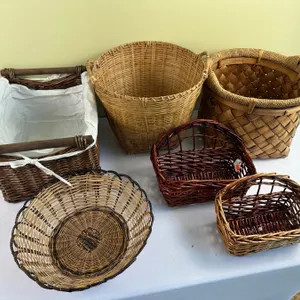 Wicker Decor Lot