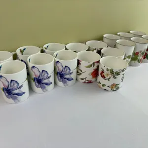 17 Floral Print Mugs