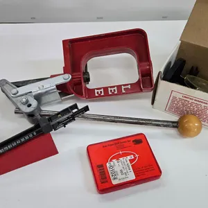 Lee loading tools including Breech lock challenger press, Lee safety powder scale and a Lee auto pri