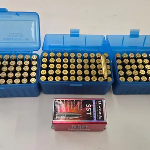 1 Full 100 count box of Hornady SST 25cal 117gr and 150 25-06 brass