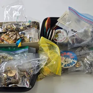 Large selection of collectable pins