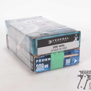 One partial 13 count box Federal .308 win 150 gr soft point and a 20 count box of .308 win reloads