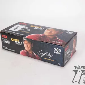 One full 200 count box CCI maxi-mag .22 WMR 40 gr jacketed HP
