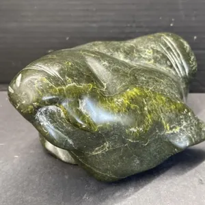 Carved Stone Walrus -