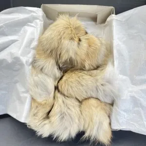 Linda Lundstrom Coyote Fur Scarf / Wrap