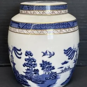 Royal Doulton "Real Old Willow � Ginger Jar