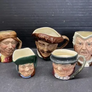 5 Royal Doulton Character Jugs:  Sir Francis
