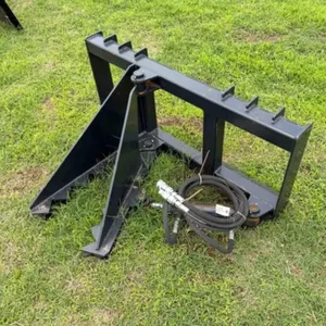 SkidSteer Hydraulic Tree Puller